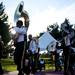 The procession of junior athletes and the MLK marching band during the opening ceremonies on Monday, July 29. Daniel Brenner I AnnArbor.com
